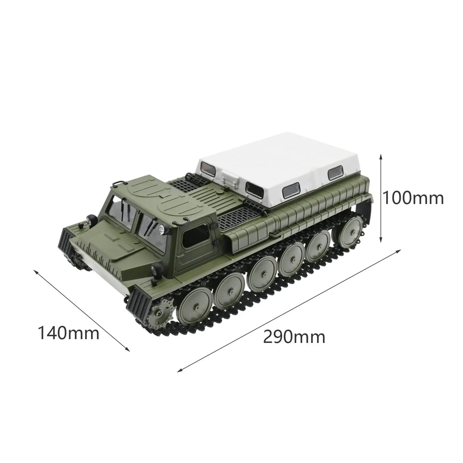 Kit di montaggio del serbatoio del veicolo in scala 1/16 autocisterna per bambini regali per adulti