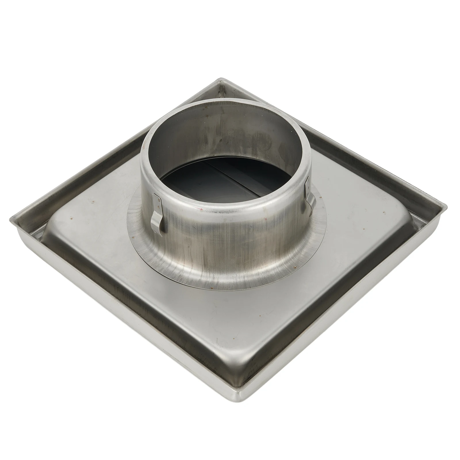 

Movable Stainless Steel Vent Air Outlet Wall Ventilation Cap 100mm Anti-rust Corrosion-resistant Durable Silver Stainless Steel