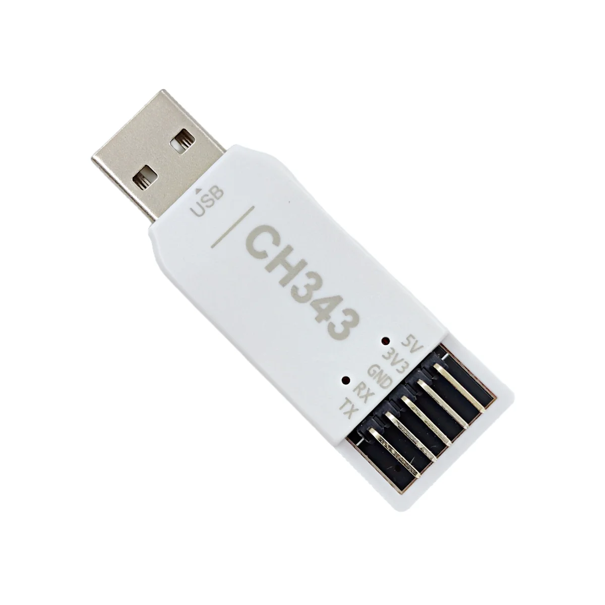 CH343P USB to Serial Port TTL Module with Shell, Industrial Grade High Speed 6M Baud Rate CH340 Upgraded Model