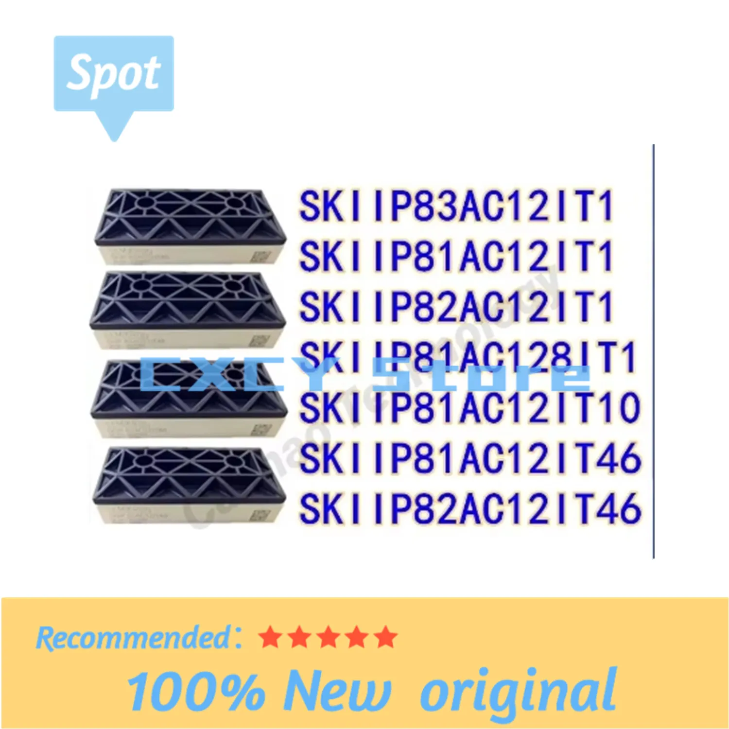 SKIIP83AC12IT1 SKIIP81AC12IT1 SKIIP82AC12IT1 SKIIP81AC128IT1 SKIIP81AC12IT10 SKIIP81AC12IT46 SKIIP82AC12IT46 NEW MODULE