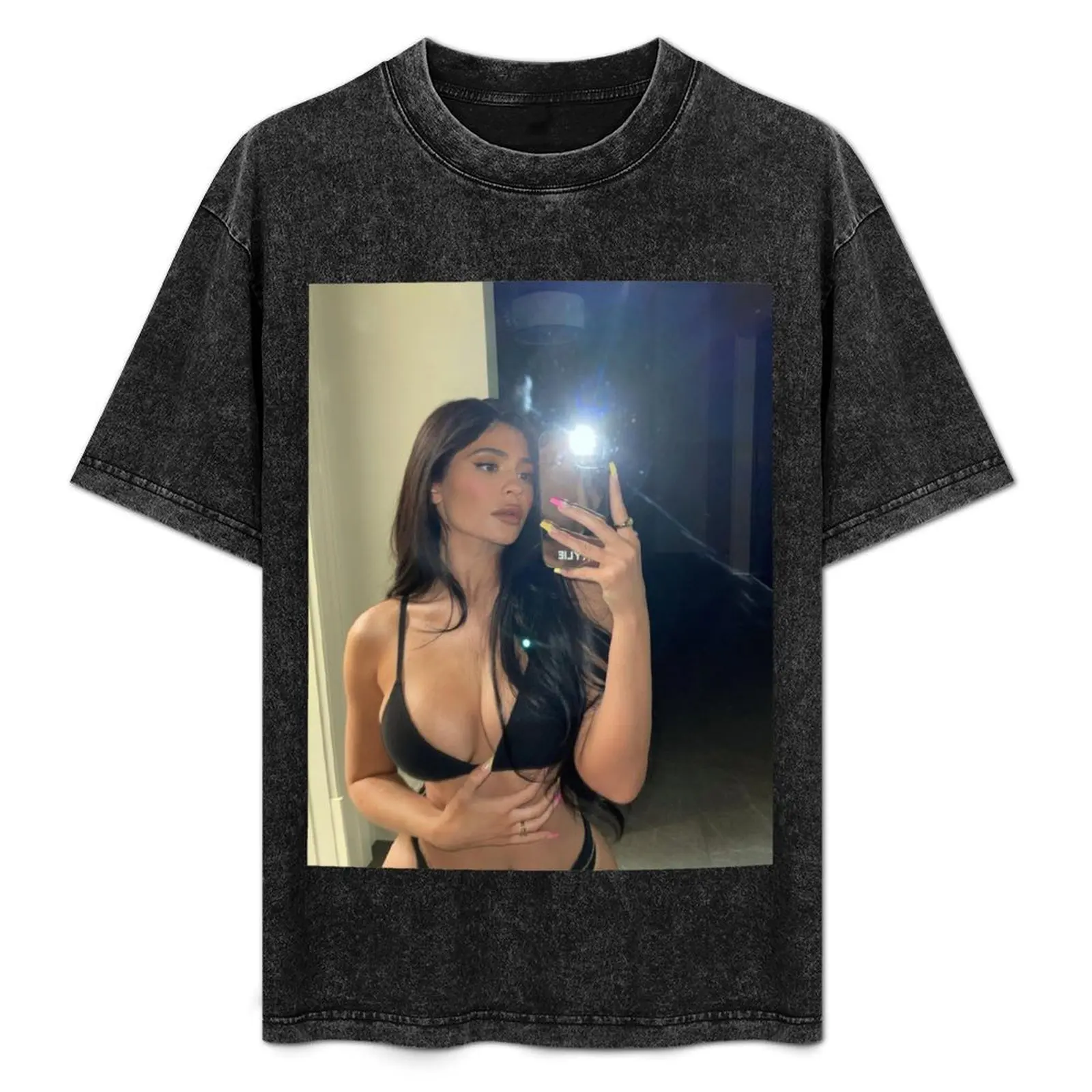 kylie jenner T-Shirt Utility Casual Work T-Shirt