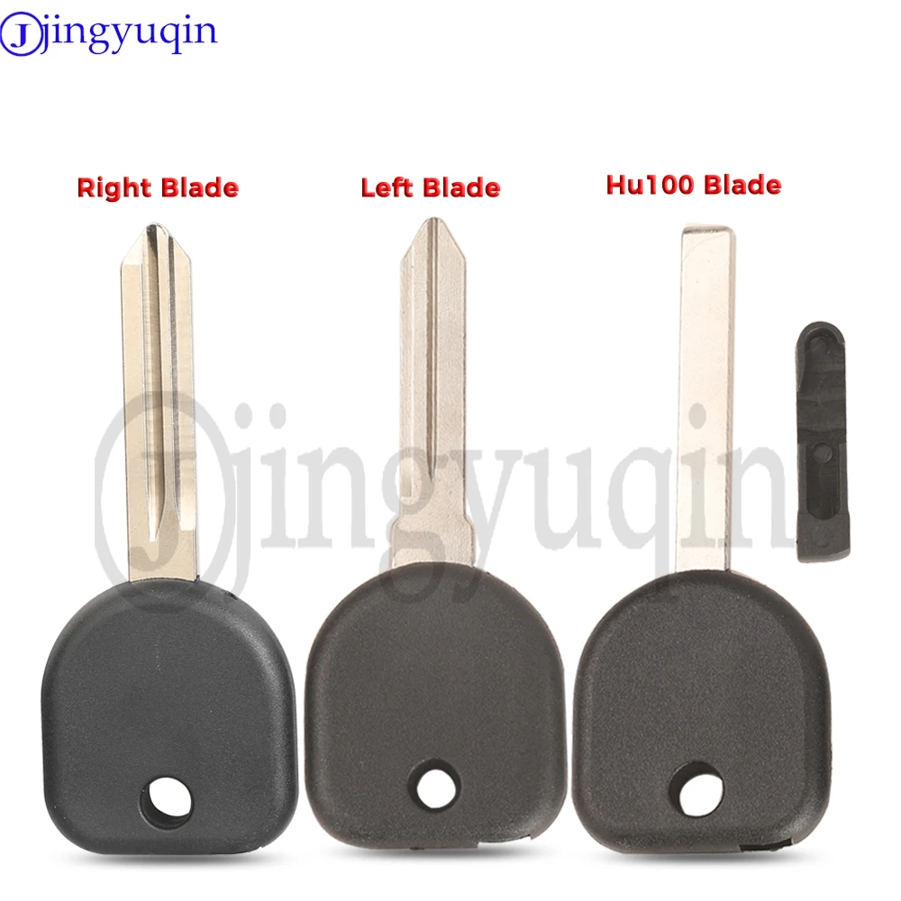 Jingyuqin Car Transponder Chip Key Shell Case dla Chevrolet Cruze Camaro Malibu Equinox Tahoe Sonic Silverado Buick/Opel/Vauxhal