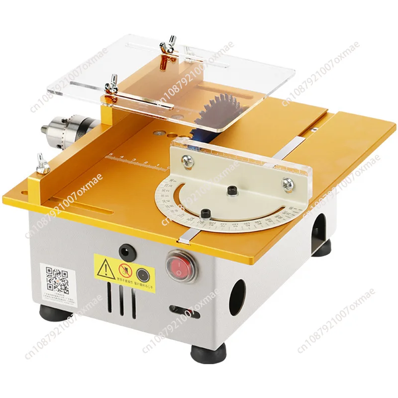 12V-24V Mini DIY Woodworking Jade Cutting Machine Mini Precision Desktop Sawing Machine 9000RPM