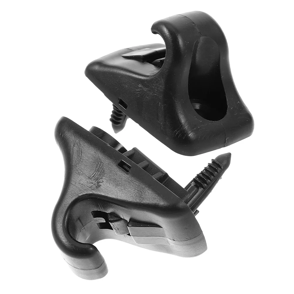 

2Pcs Sun Visor Clips Compact Plastic Support Clip Retainer Car Interior Sun Visor Holder Repair Accessories Sunshade Clip