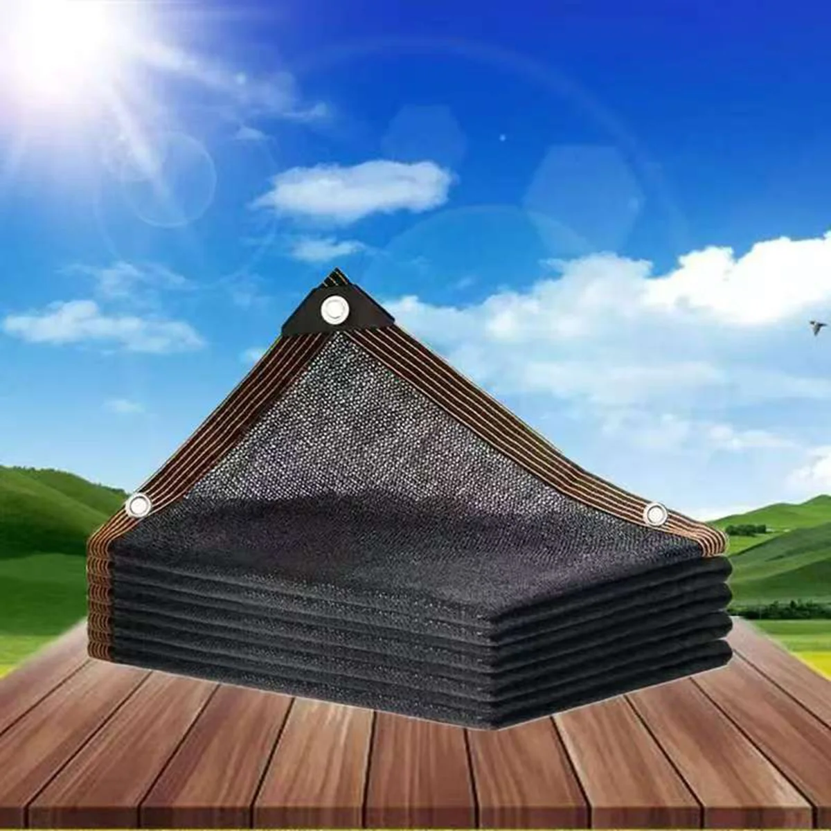 Pergola Shade Sail with Reinforced Grommets