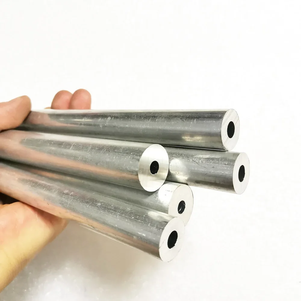 Length 500mm 6061/6063 Aluminum Tube Small Diameter 3/4/5/6/7/8/9/10/11/12/13/14/15~50mm Aluminum Capillary Pipes CNC Metal