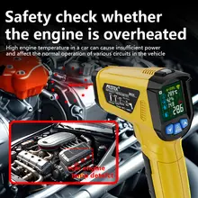 Infrared Digital Thermometer and Humidity Meter #4