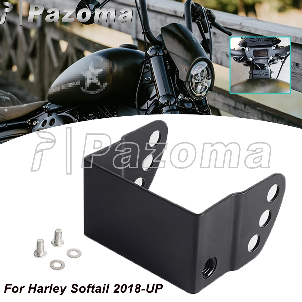 Harley Softail 로우 라이더 스트리트 밥 114 FXBB FXBBS Heritage 클래식 가스 탱크 리프트 용 오토바이 수정 레이즈 라이즈 브래킷 키트