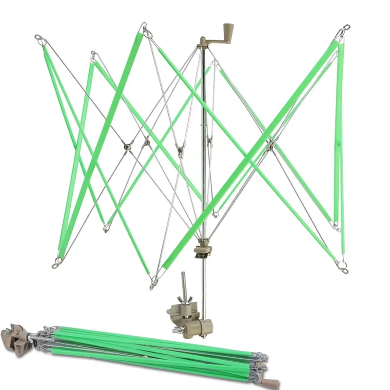 【Flash Sale】Winding Tool Umbrella Stand Weaving Tool Winding Machine Manual Winder Yarn Winding Rack Winder Hand-Knitting Craft