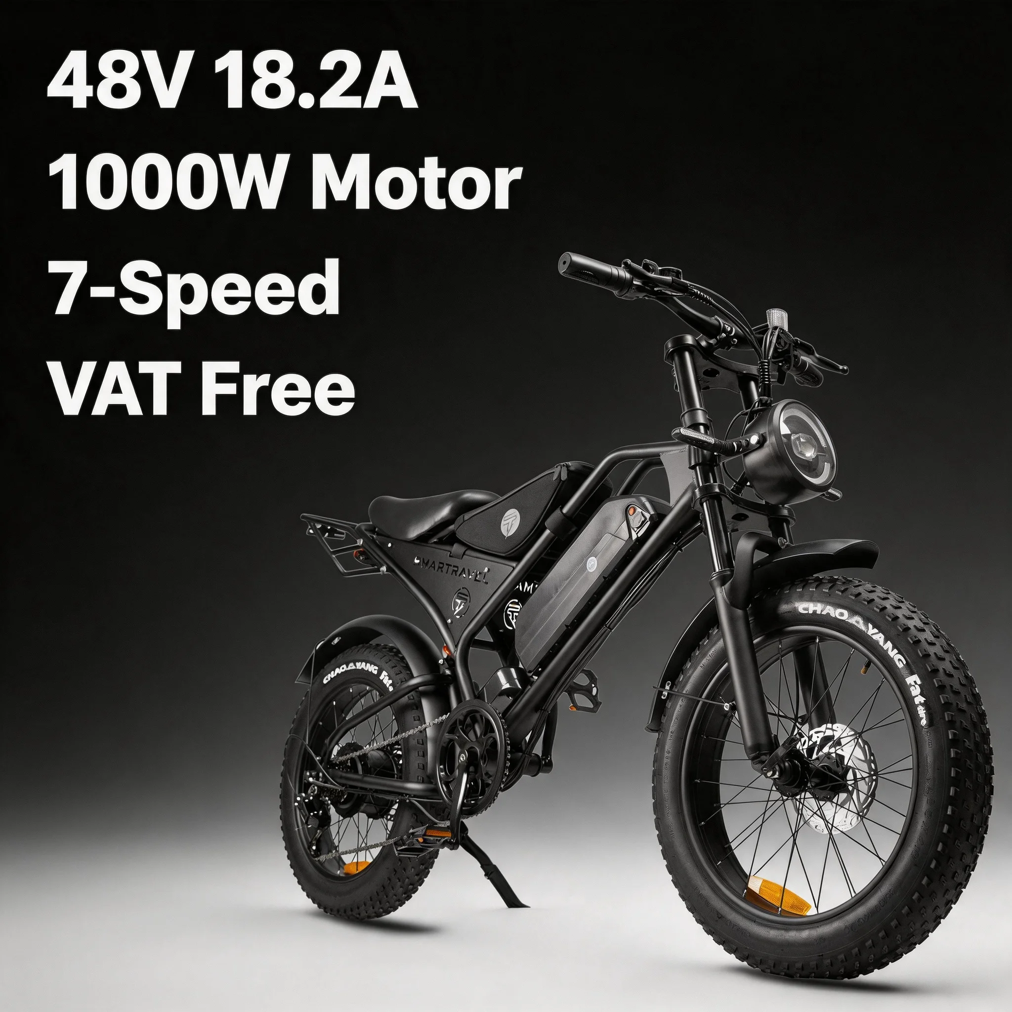 Bike Cargo Rack - 20 Inch Fat Tire Adult Electric