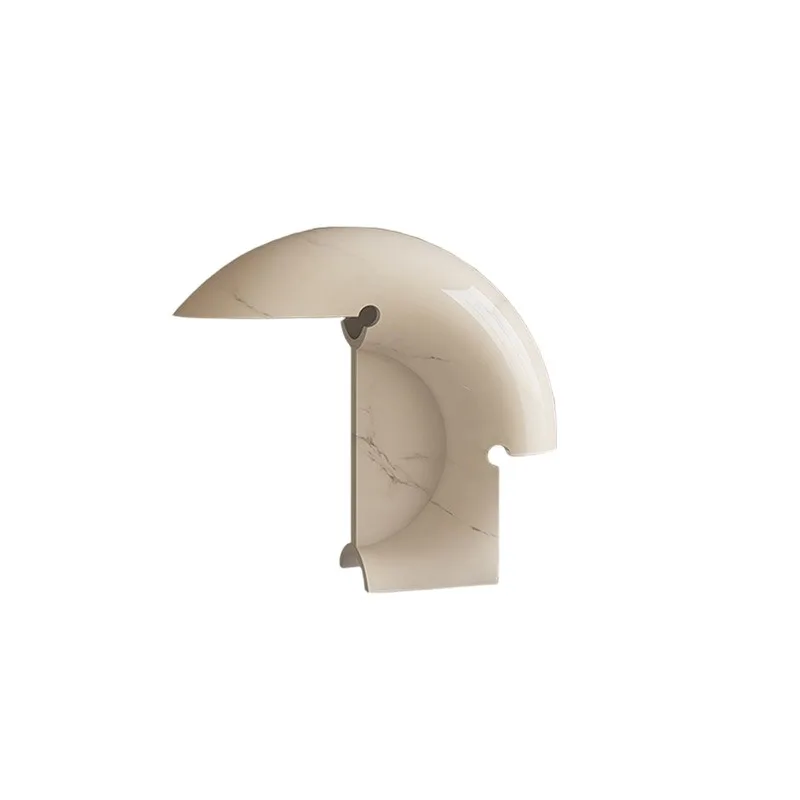 

Кремовая лампа для гостиной, дизайнерская креативная художественная декоративная лампа для спальни, прикроватная атмосфера, настольная лампа