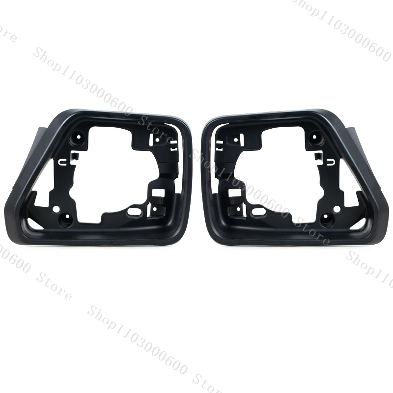 Auto Mirror Frame Housing Rearview Mirror Lens Glass Lid Shell Frame Cover Holder For Ford F150 2021 2022 2023 2024