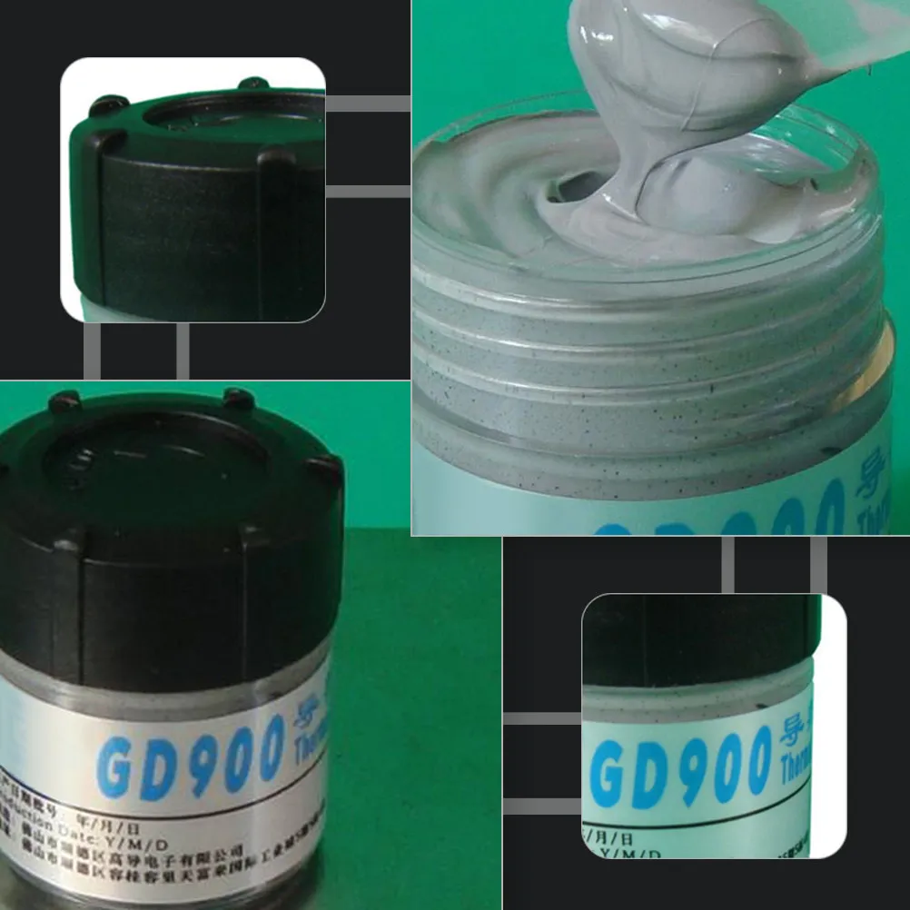 Thermal Conductive Paste Silicone Grease Heatsink Paste High Temperature Resistance Thermal Compound for CPU GPU Cooling System