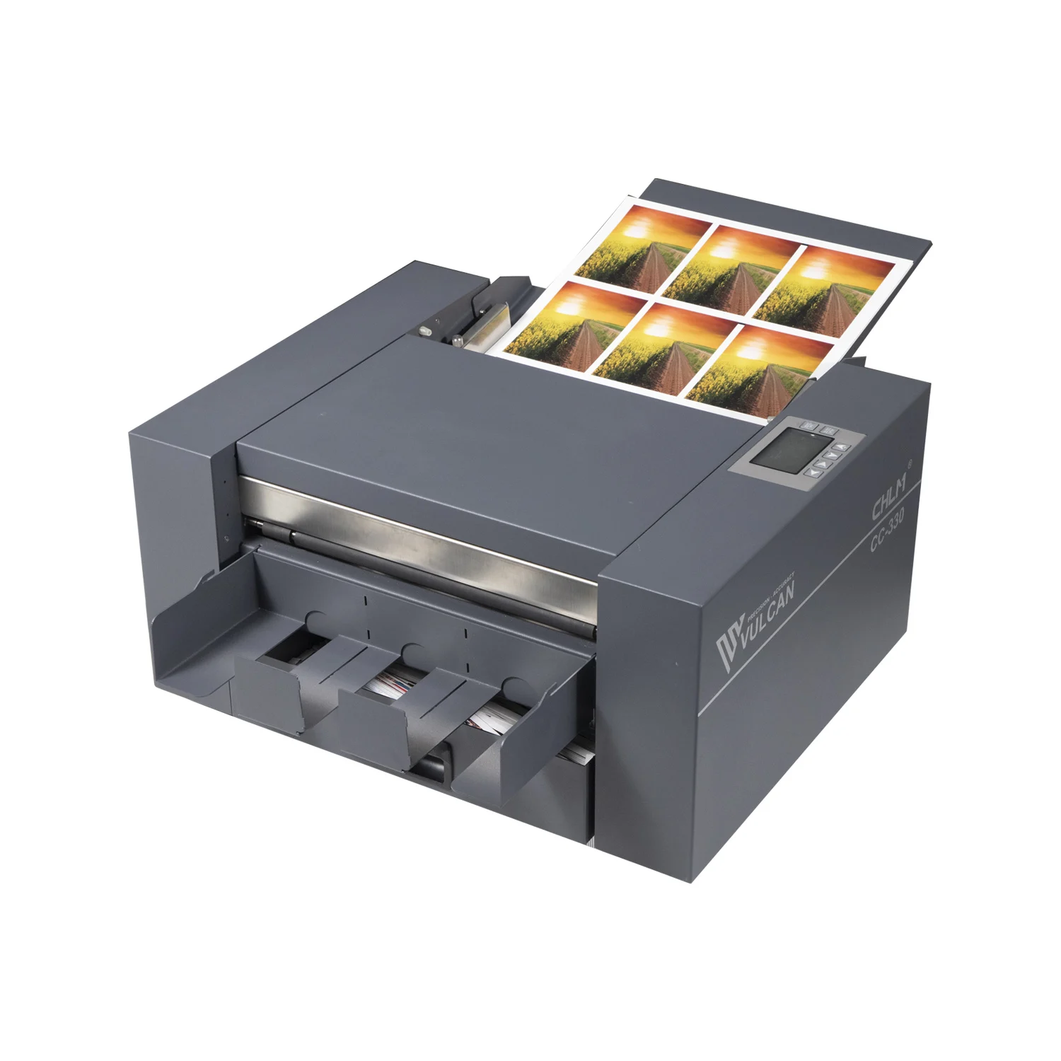 A3 A4 Size Full Automatic Business Trading Card Die Cutter Cutting Machine CC-330