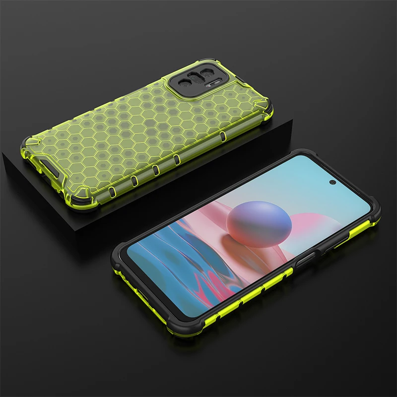 For Poco M5S Case Transparent Hard Back Cover Rugged Soft Frame Armor Shockproof Phone Case For Xiaomi Poco M5S 4G