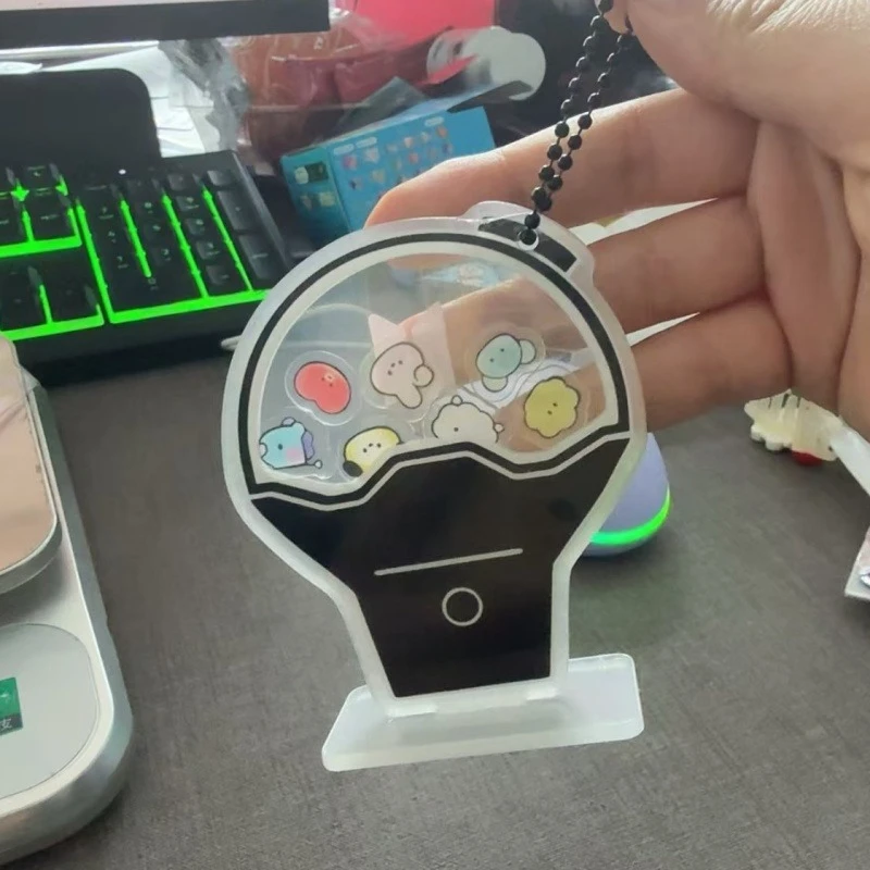 BT21 Koya Tata RJ Shakey Mang Shake Shake Schlüsselanhänger Hochwertiger Kreativer Persönlicher Rucksack-Anhänger Desktop-Ständer Dekoration – Detail 6