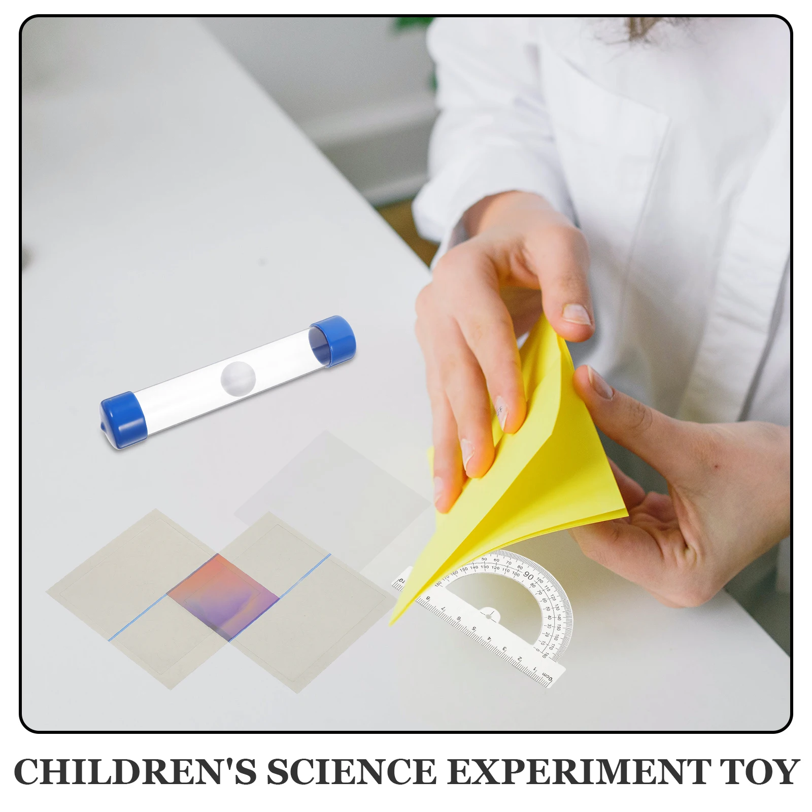 

STEM Science Experiment Kit for Kids DIY Vision Through Wall Toy Educational Technology Invention Toys Manual Scientific Play