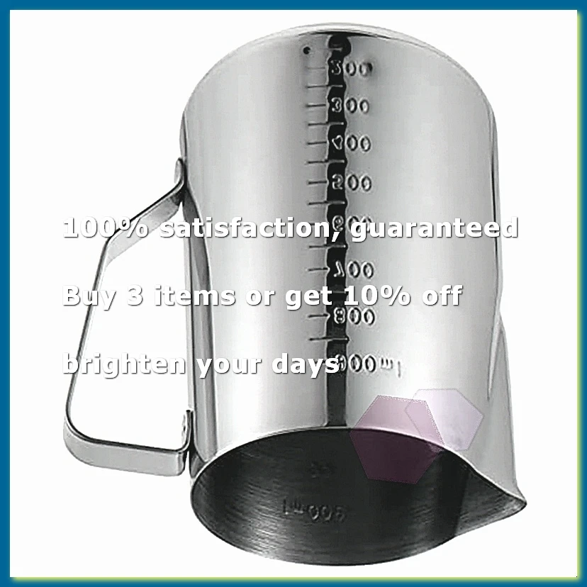 ●Candle Making Pouring Pot Stainless Steel Wax Melting Measuring Cup Candle Soap Making Pitcher for DIYWax Lipstick 900Ml-ABFB