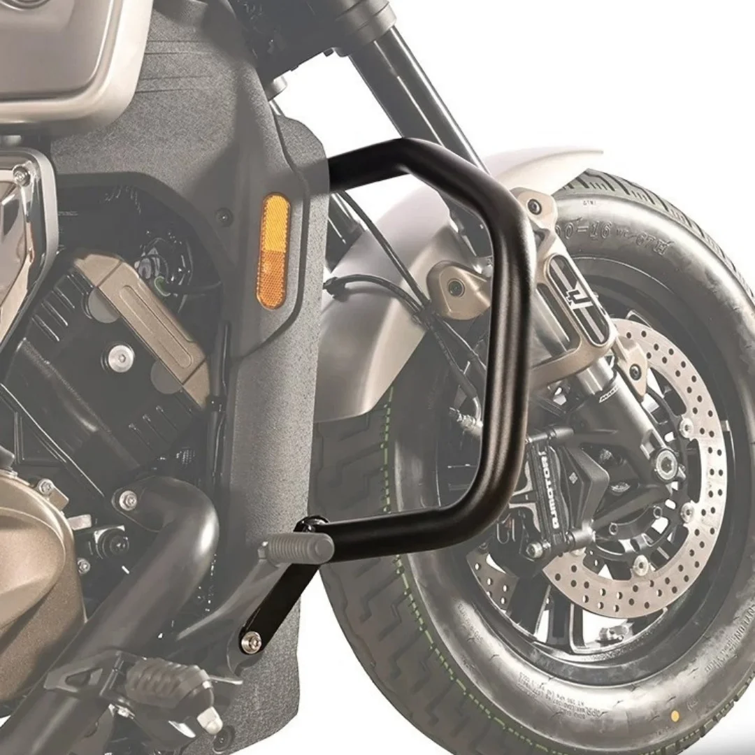For QJMOTOR Flash 600 motorcycle protective modification accessories: guard bar, anti-damage bumper, racing bar