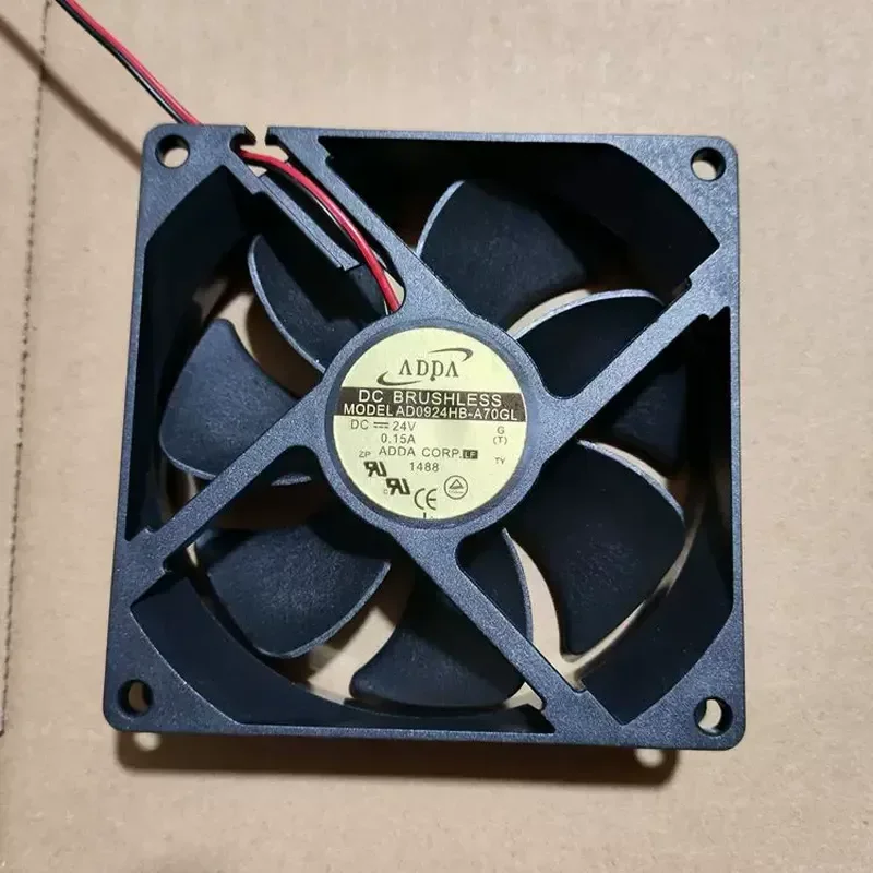 1PCS for ADDA AD0924HB-A70GL 24V 0.15A 9cm 3-Wire Cooling Fan 9025 9225 Case CPU Cooler with Speed Detection Free Shipping