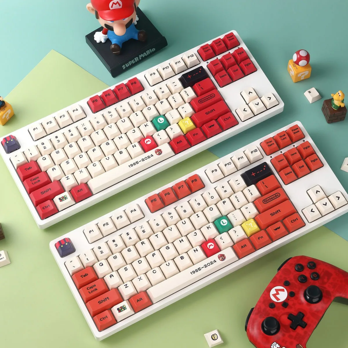 

124keys PBT Keycaps Heat Sublimation Compatible Mini Mechanical Keyboard Personalized DIY Keyboard Keycaps
