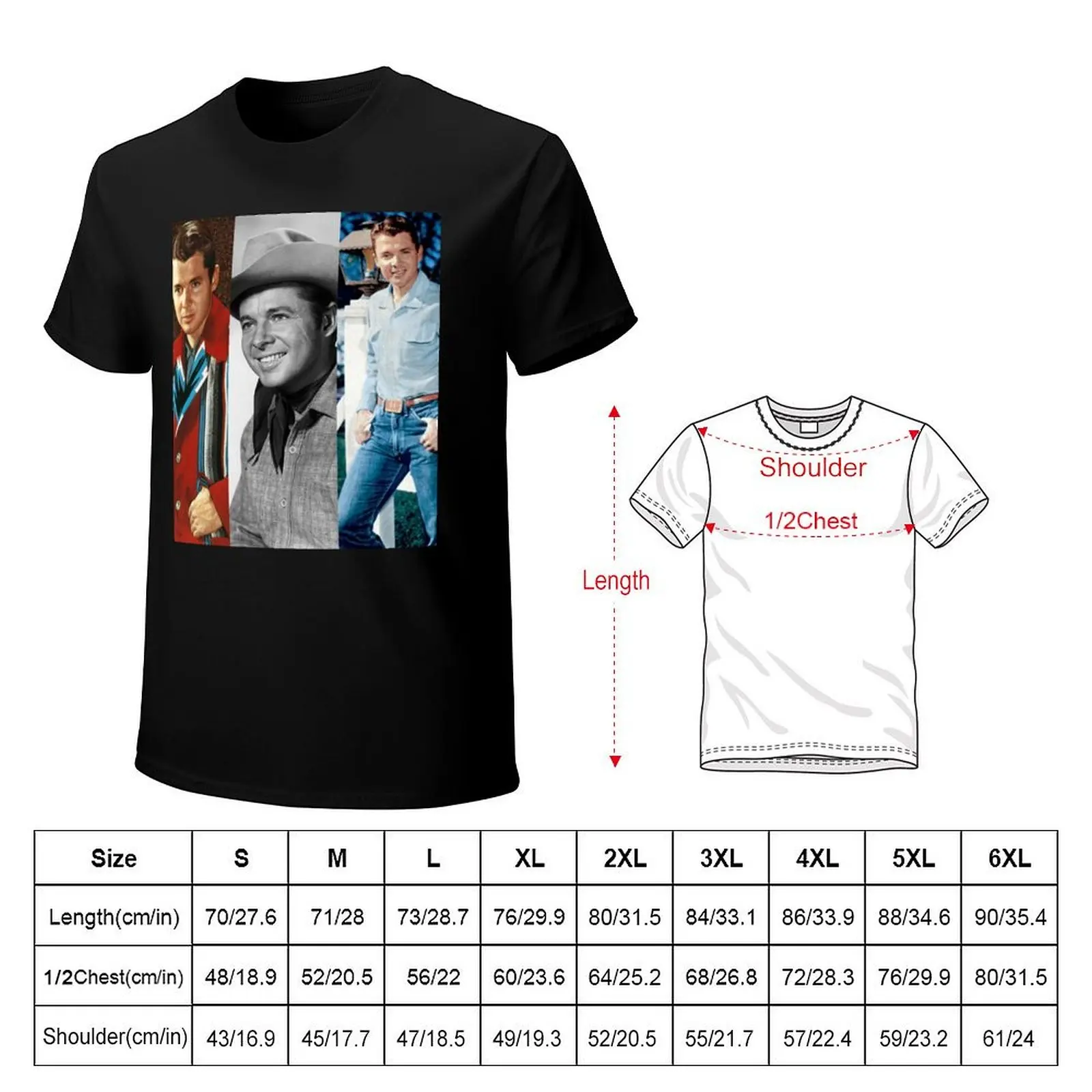 Audie Murphy collage T-Shirt man t shirt luxury T-Shirt