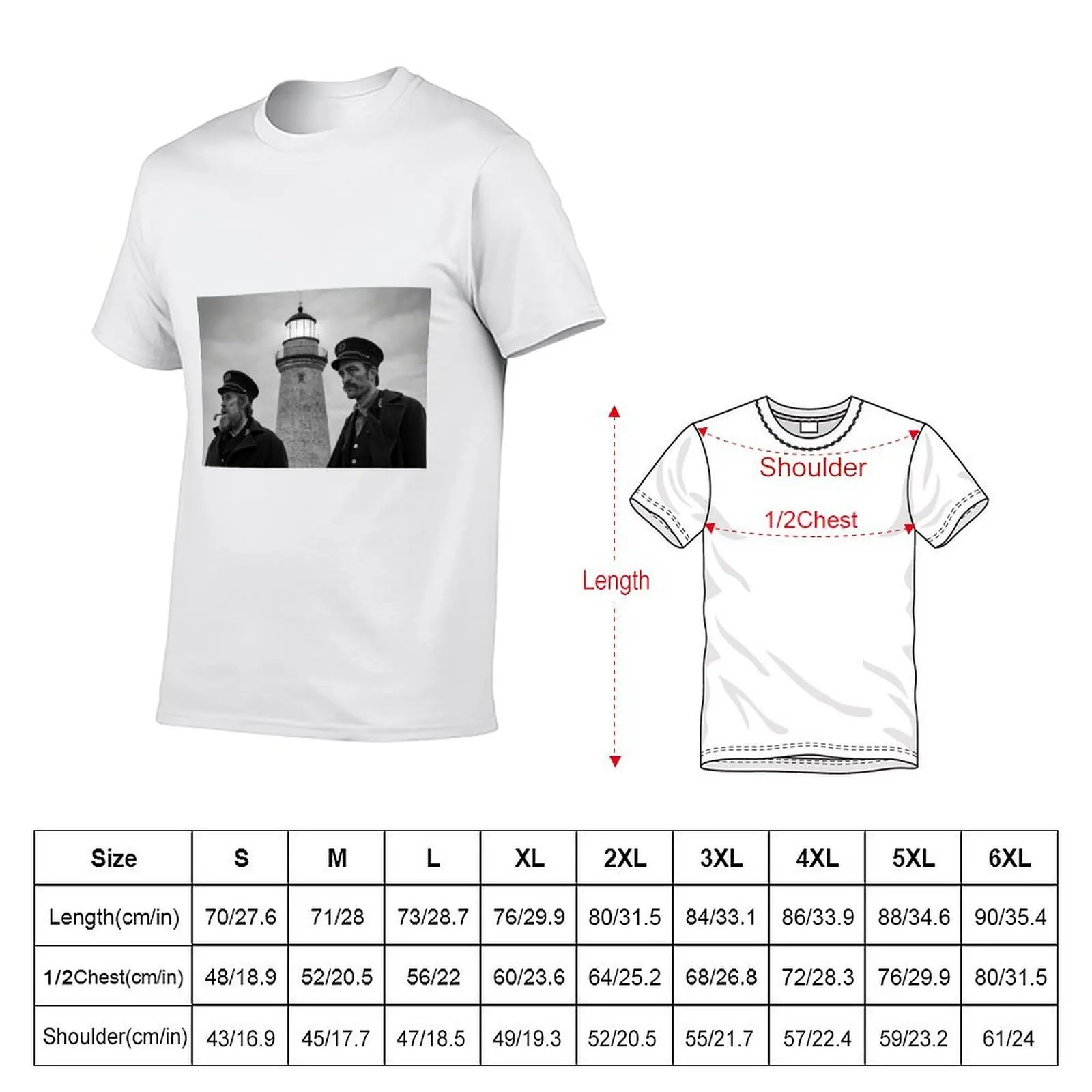 The Lighthouse Robert Eggers T-Shirt anime figures tshirts personalised heavy weight t shirts for men