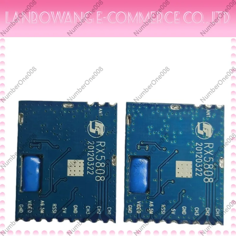 RX5808 4.9G 5.8G 6.0G UAV Audio Video Receiver Module SPI Mode Factory Direct Supply