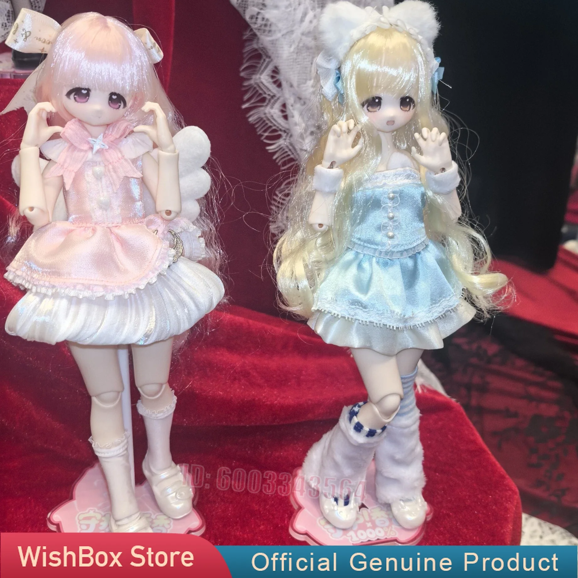Genuine Xiangxiang 1/6 BJD Blind Box 1000% Hair Transplant BJD Doll Cut Anime Figure Doll Ornament Model Birthday Gift