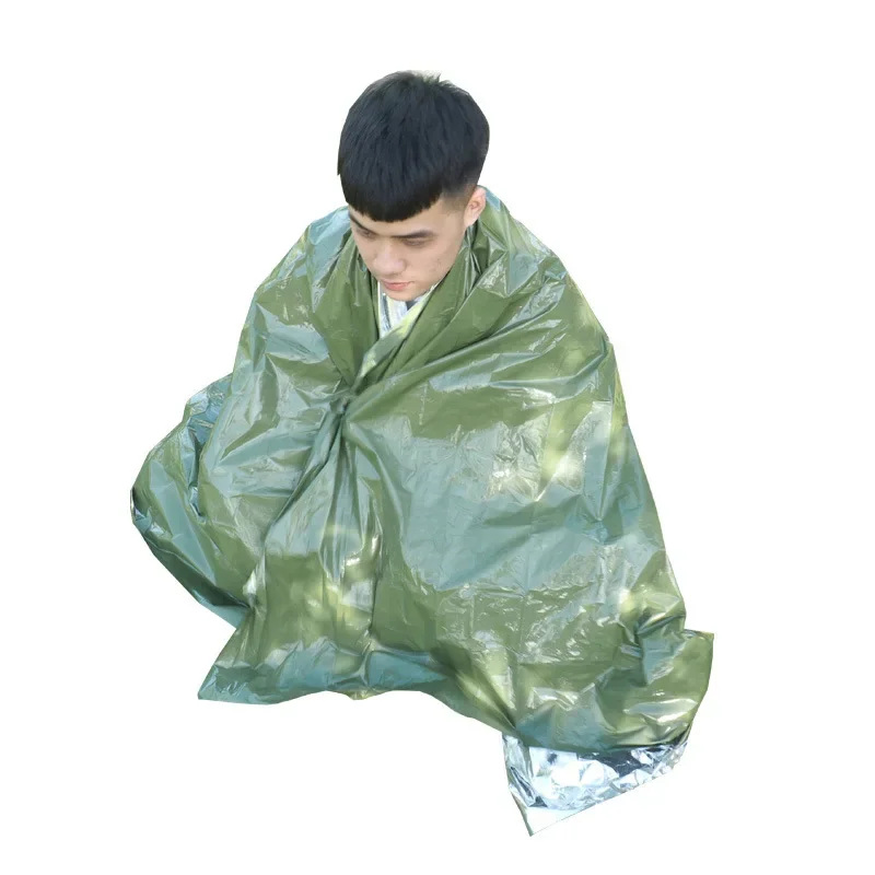 Emergency Blankets Mylar Thermal Blanket for Outdoor Tents Camping Silver Gold First Aid Blanket Emergency Survival Blanket Gear