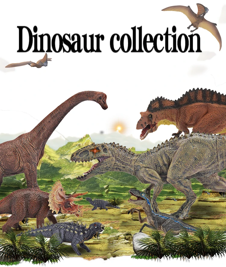 Prähistorische Jurassische Dinosaurier Mosasaurus Saichania Tyrannosaurus Rex Tiermodelle Actionfiguren PVC Hochwertiges Spielzeug für Kinder – Detail 1