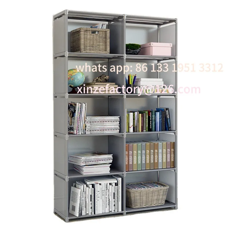 

Bookshelf storage shelf floor-to-ceiling table bookcase shelf modern economic home storage shelf