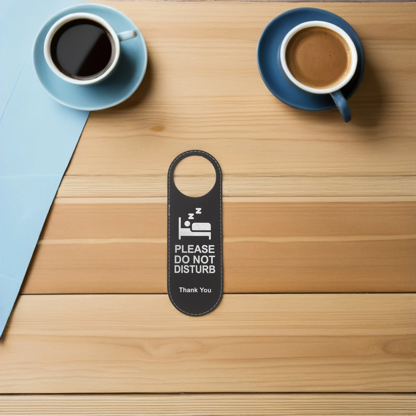 

3 Pcs Door Listing Double-sided Hanger Not Disturb Desk Sign Coat Hotel Room Signs Make up for