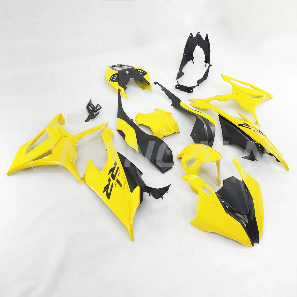 Motorcycle Fairing Set Body Kit Plastic Accessories for BMW S1000RR S1000R R 2019-2022 High Quality Injection Body Kit yellow