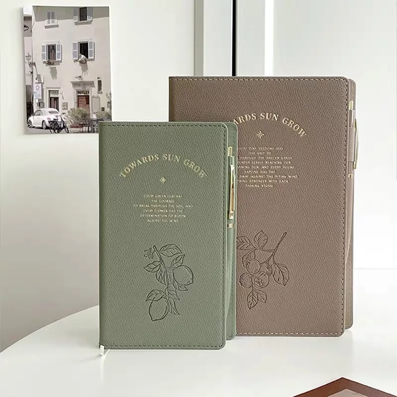 A5 A6 Paper Garden Pattern Series Notebook Journal Diary Agenda Planner portable business Office work notepad organizer