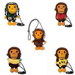 1/5Pcs BABYS MILOED MOBILE PHONE BAG Miloed Monkey Phone Bag Shoulder Bag