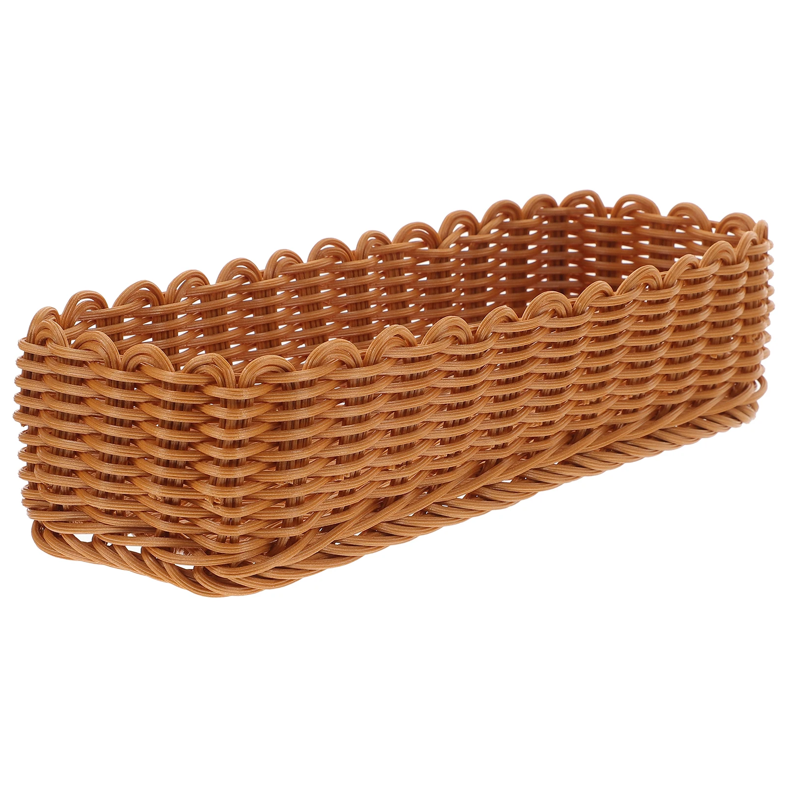 

Modern Woven Cutlery ganizer Home Storage Kitchen Practical Chopsticks Basket Decor Fruit Snack Holder Plastic