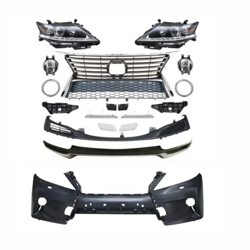 

KLT Высококачественные комплекты кузова автомобиля для RX 2007, обновление Old Face для RX350 2012-2015, новое лицо