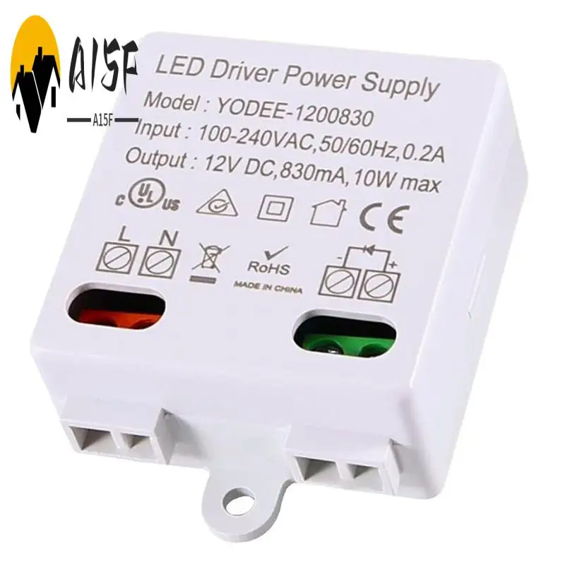 A15F-LED Transformer 12V/DC,0-10W Mini Transformer,Power Supply Drive,Electronic Transformer For 12V LED Lights And LED Light