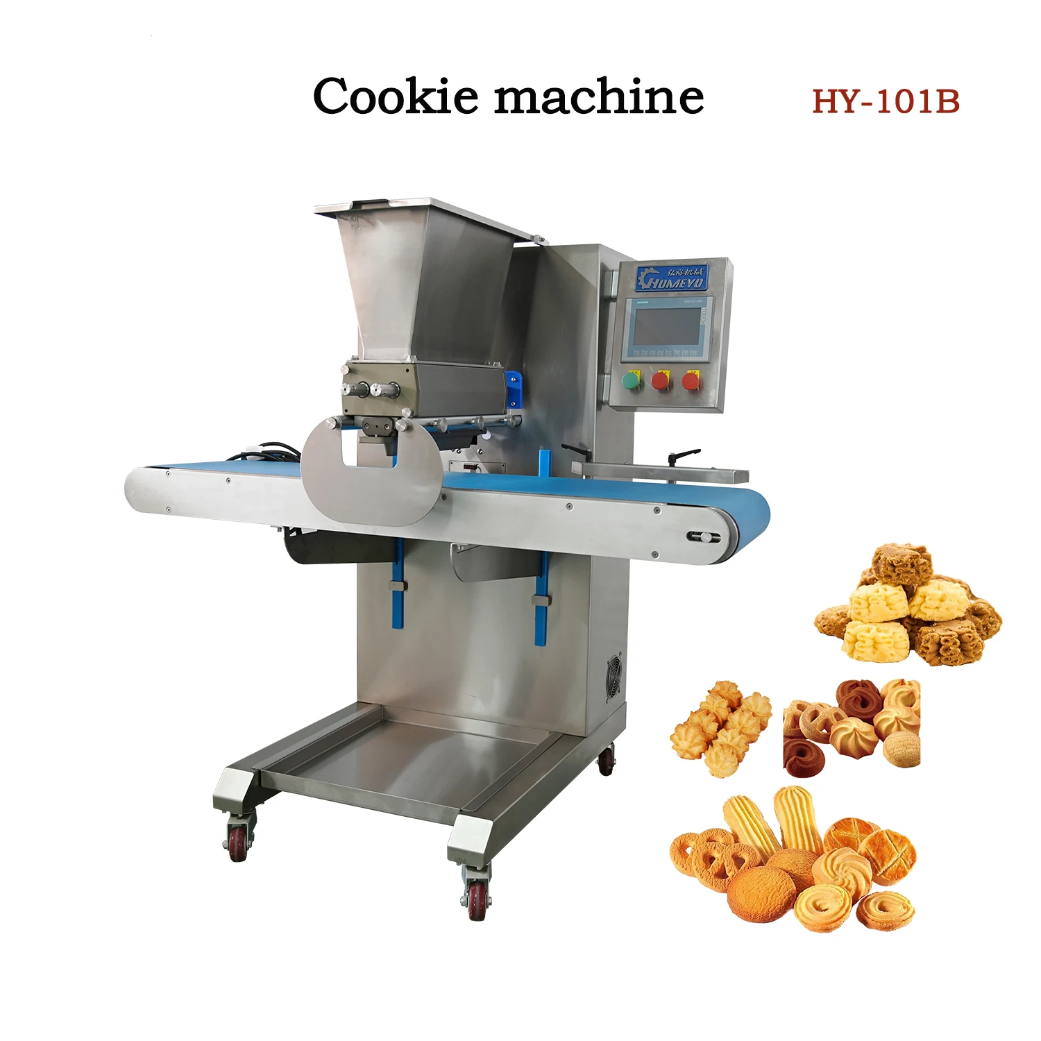 Full automatic food making machine wirecut snack cookie dough extruder other snack machines