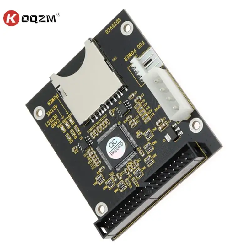 

5V module To IDE3.5 40 Pin Disk Drive Adapter Board Riser Card Capacity Supports Up To 128GB SDXD Card 1309 Chip ATA IDE