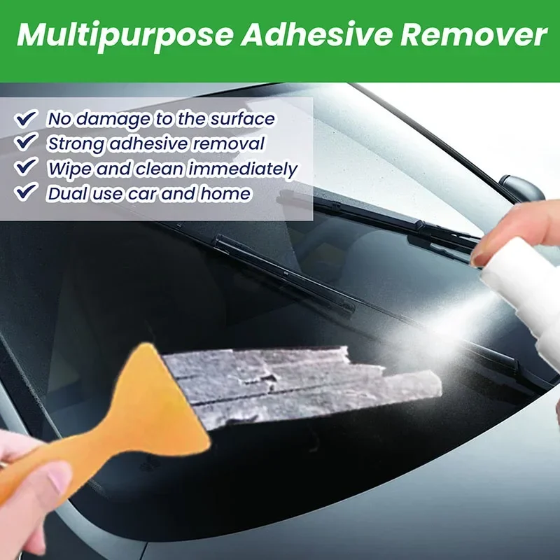 Portable Adhesive Removal Spray  Sticker Glue Remover Agent For Tape Gum Grease Tar Car Detailing Novelty Auto Supplies