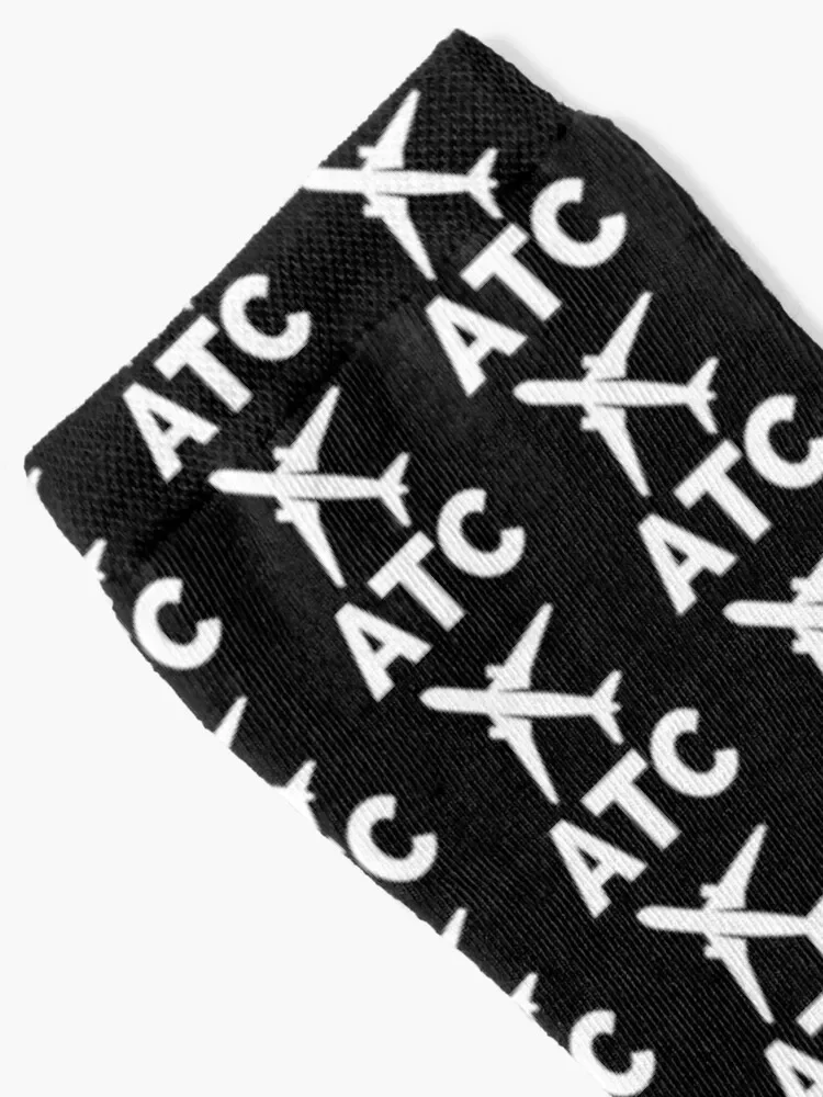 ATC (Air Traffic Controller) Socks sports stockings cotton kawaii Girl'S Socks Men's