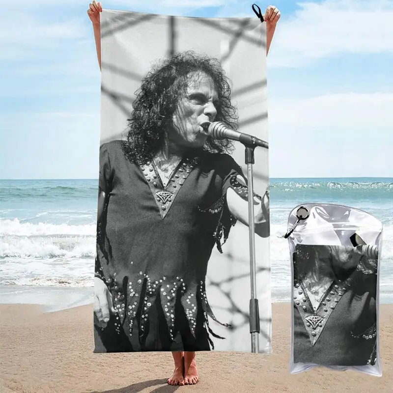 Ronnie James Dio Quick Dry Towel Surf Fashion Non-linting For Bathroom