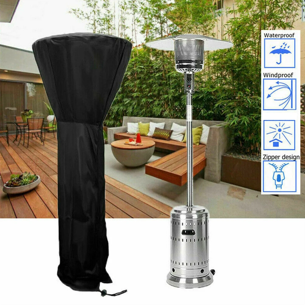 

1Pcs Waterproof Heater Cover Outdoor Patio Garden Stand Up Protective Cover Oxford Fabric Long-Lasting Durability