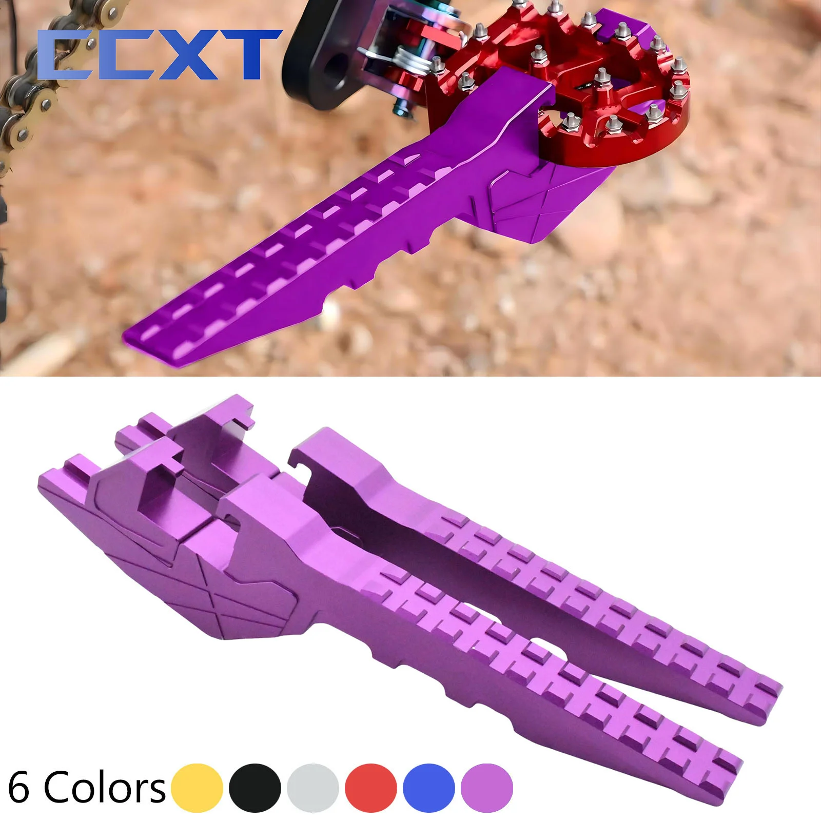 

Motocross Passenger Foot Peg Extensions Extended Footpeg For Sur Ron Light Bee X S/X/L1E For Segway X260/ X160 For 79 Bike