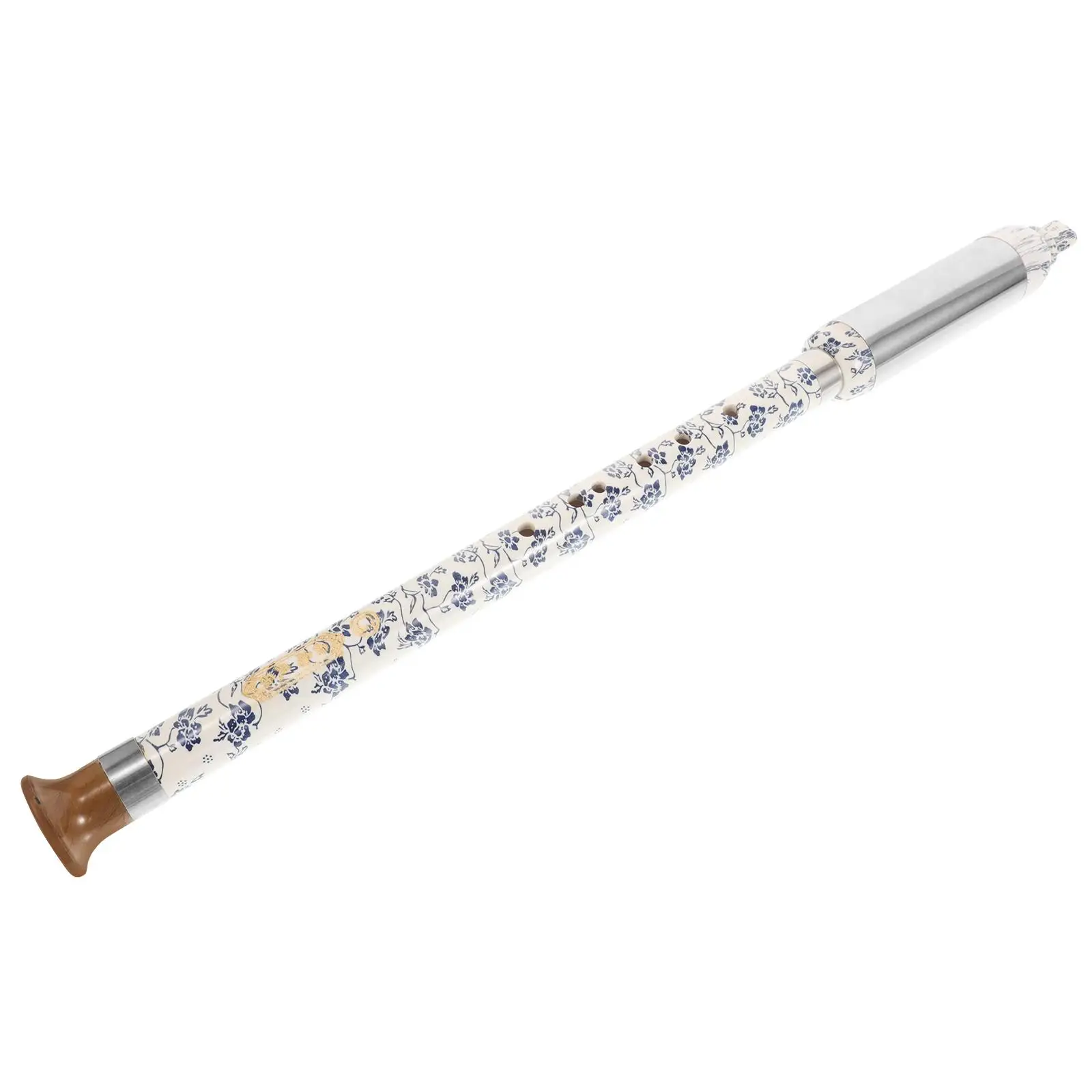 

Bawu Vertical Flute Musical Instruments Stainless Steel Bamboo ABS G Tuning Detachable Design Ethnic Wind Instrument Traditional