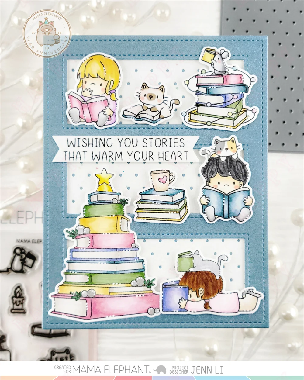 Christmas Creative Cuts Metal Cutting Dies and Stamps for DIY Reading Tree Scrapbook Album Craft Paper Card Decoration 2025 New