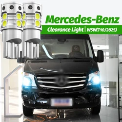 2pcs LED Parking Light Bulb Lamp W5W T10 Canbus For Mercedes Benz Vito W638 Citan W415 Sprinter B901 B902 B906 B907 B910 B909