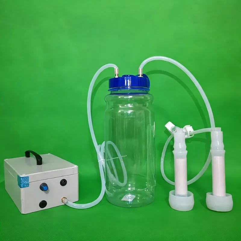 Electric Milking Machine Portable Milker for Sheep Goat Cow Camel Household Small Milking Pump Kit